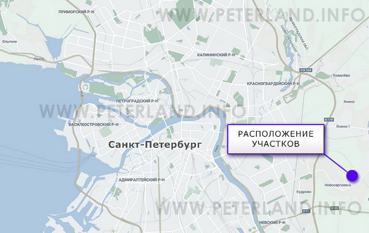 земля под логистику в Новосергиевке на карте