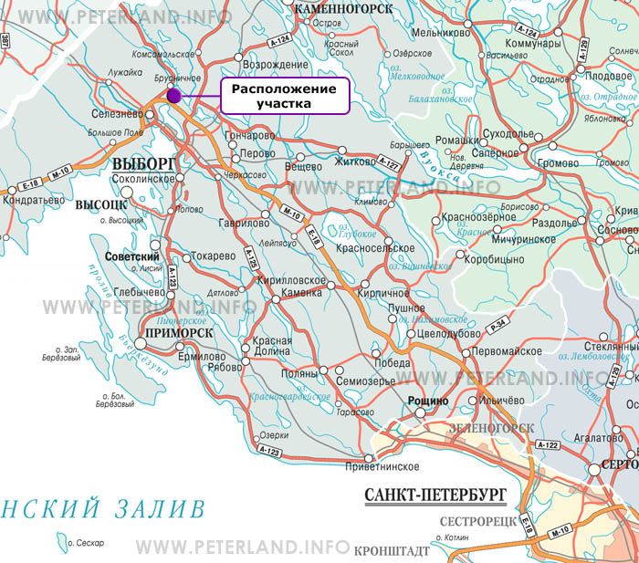земля сайменский канал
