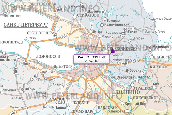 земельный участок янино орово